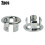 (2PCS)Sink Basin Overflow Round Ring Drain Hole Plug Cap Cover Spare Bathroom 2