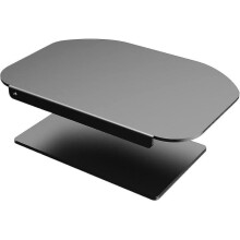 Monitor Mount Reinforcement Plate for Thin, Glass And Fragile Table Tops, Steel Bracket Plate Fits M