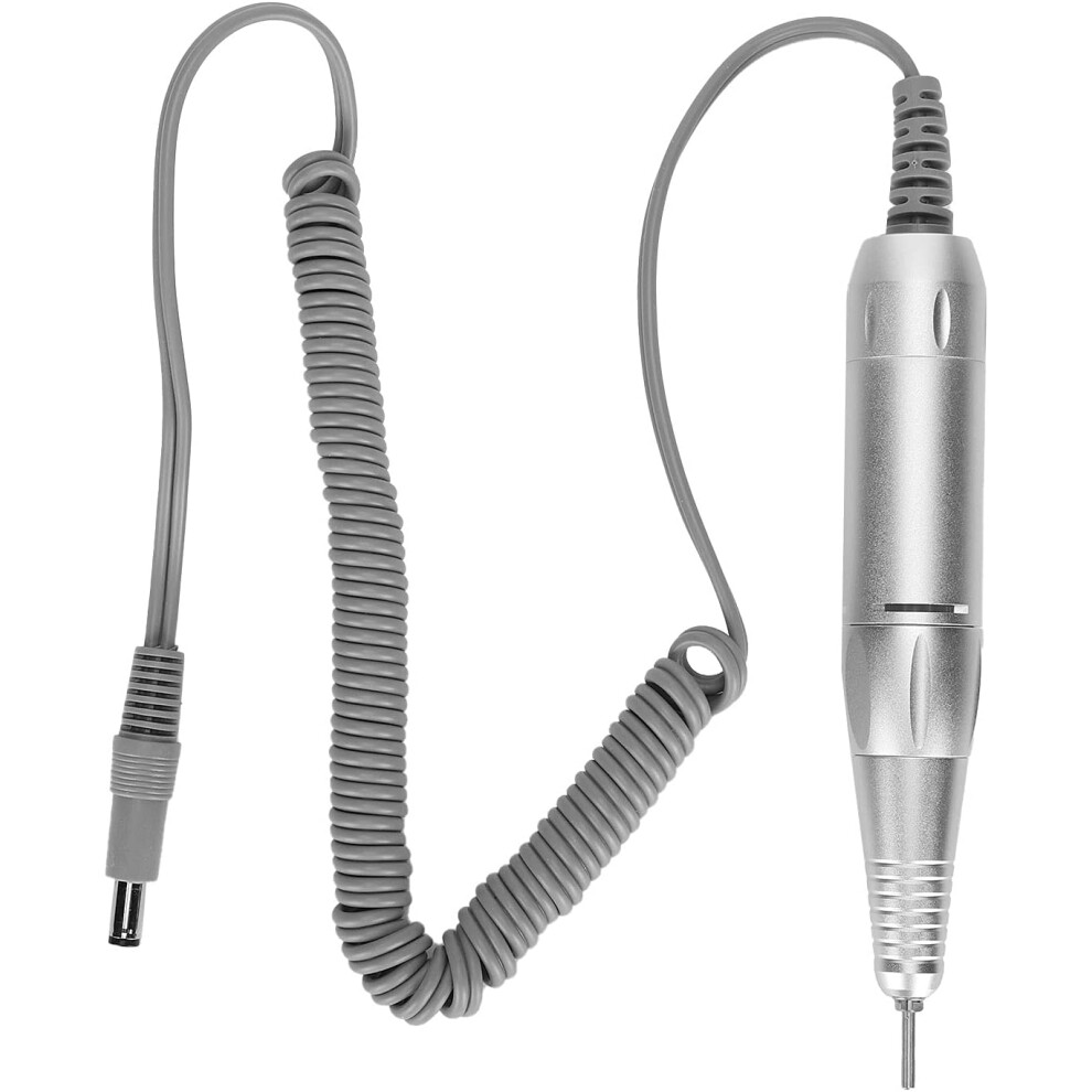 Electric Nail Drill Pen, Replacement Handle for Electric Nail Drill Machine with 0 to 35000rpm Adjustable Rotating Speed Nail Drill Machine Handpiece