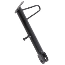 Béquille de moto en acier inoxydable noir 20cm