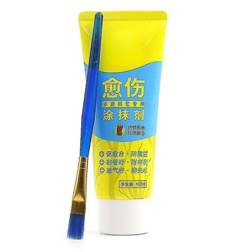100g Tree Cut Paste Smear Agent Pruning Sealer with Brush Gardener Use Grafting_d266 2