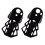 2Pcs Universal Steel Axle Foot Step Pegs Bike 1