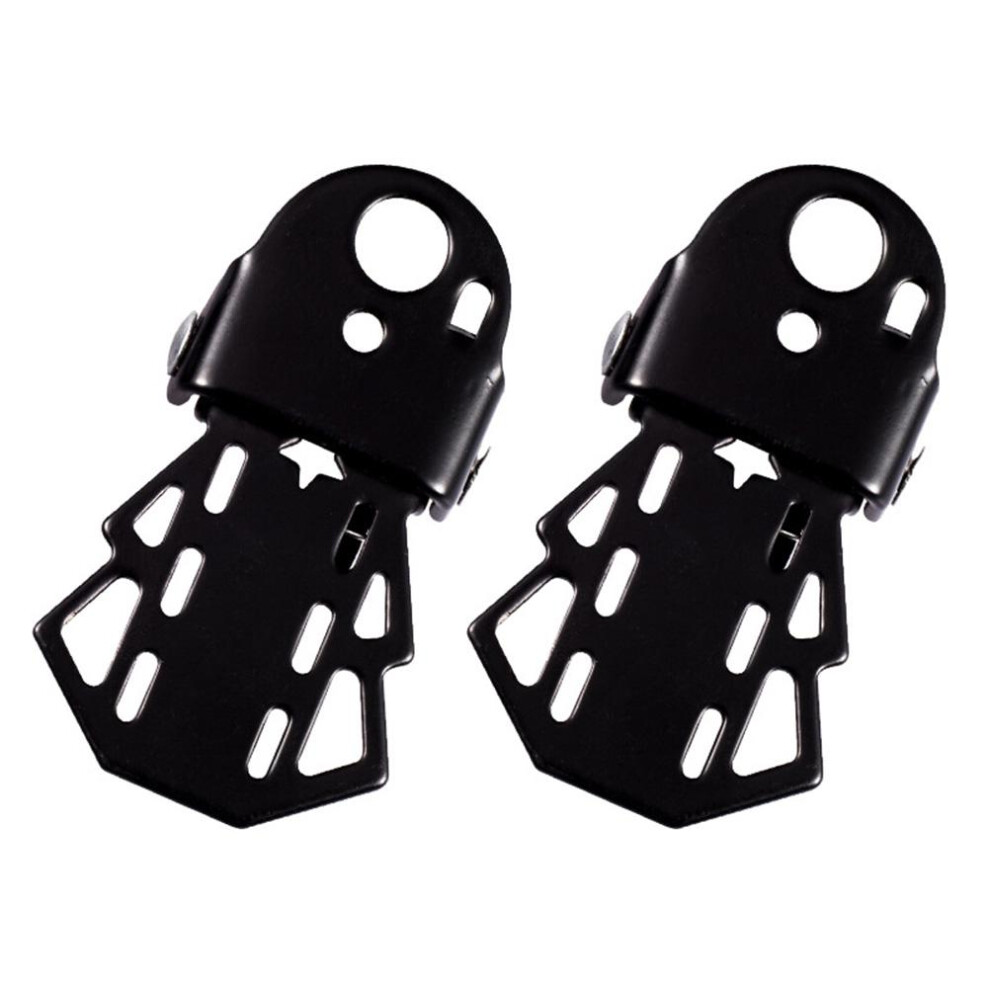 2Pcs Universal Steel Axle Foot Step Pegs Bike