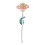 Long Stem Dipped 24k Gold Rose in Gift Box with 2