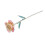 Long Stem Dipped 24k Gold Rose in Gift Box with 5