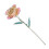 Long Stem Dipped 24k Gold Rose in Gift Box with 6
