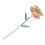 Long Stem Dipped 24k Gold Rose in Gift Box with 7