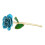 Long Stem Dipped 24k Gold Rose in Gift Box with 6