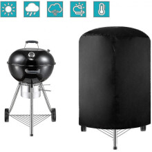 Round Barbecue Cover, Oxford Cloth 420d Waterproof Barbecue Grill, Barbecue Cover Cover Bbq Grill Co