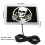 DC12V 4x6in Skeleton Pattern LED Flag Light for Motorcycles & UTVs 12