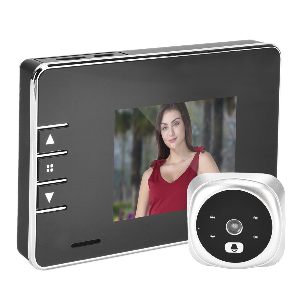 120 Wide Angle Doorbell Camera With 2.7In Screen & Night Vision 8341333112339