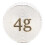 Contrapeso de aluminio bañado en oro +4 g para vinilo 15