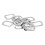 Assortiment de 100 rondelles ondulées A2 inoxydables M5 12