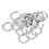 Assortiment de 100 rondelles ondulées A2 inoxydables M5 9