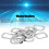 Kit di rondelle a onda A2-70 M8 da 100 pezzi - Argento 4