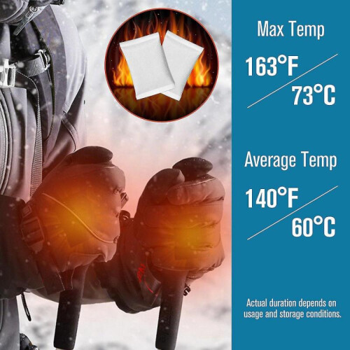 5pairs Hand Warmers Lasting Safe Odorless Activated 2