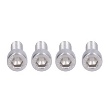 Boulon hexagonal en acier inoxydable A2 Premium M10x25 Lot de 4 Pas fin Quincaillerie de fixation