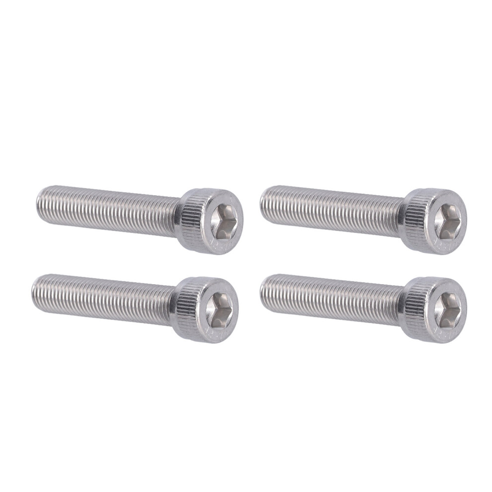 4Pcs M10x50 A2 Stainless Steel Hex Bolt Cap Screw Corrosion Resistant 7901333113326