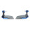 22mm Motorcycle Handguard Aluminum Alloy Universal 4