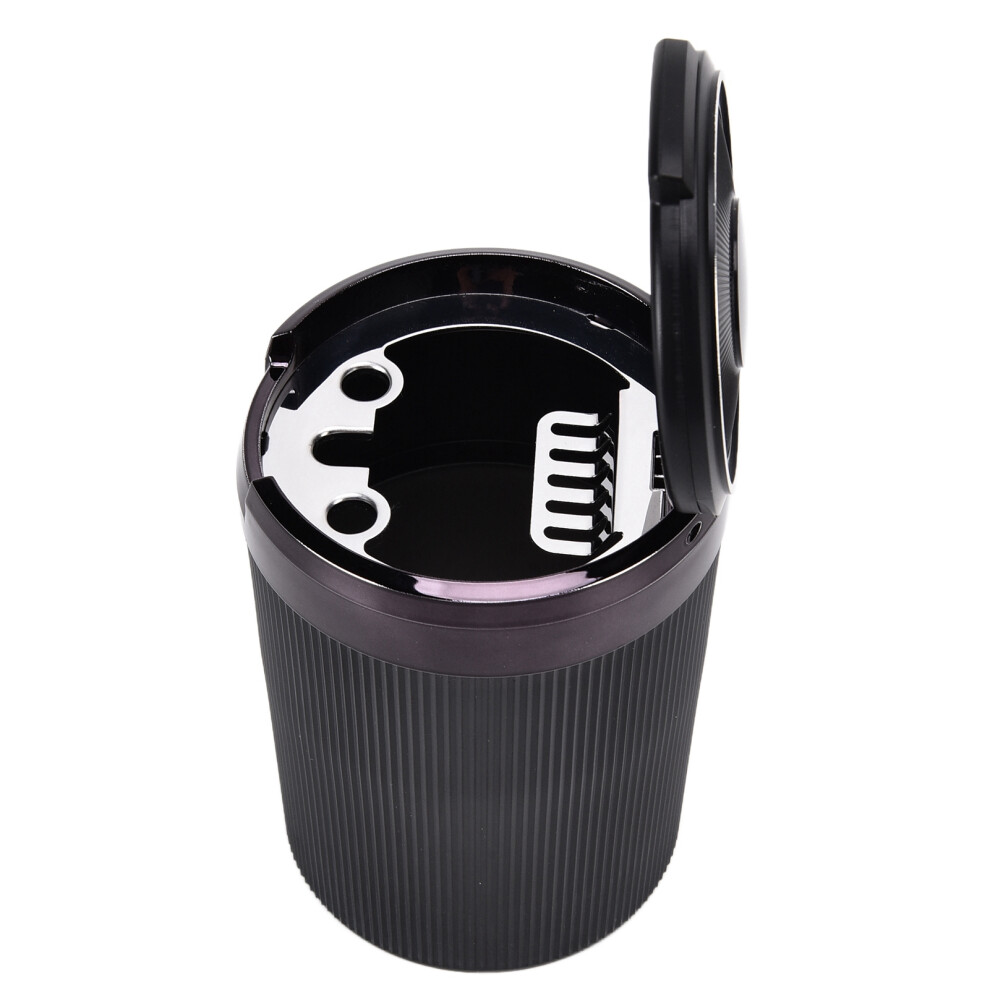 Led Car Ashtray With Fireproof Design 3W Blue/Light/Black 6941333113668