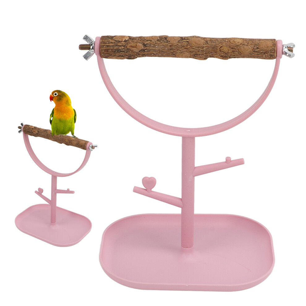 Bird Stand Tabletop for Small to Medium Parrots, Portable & Training