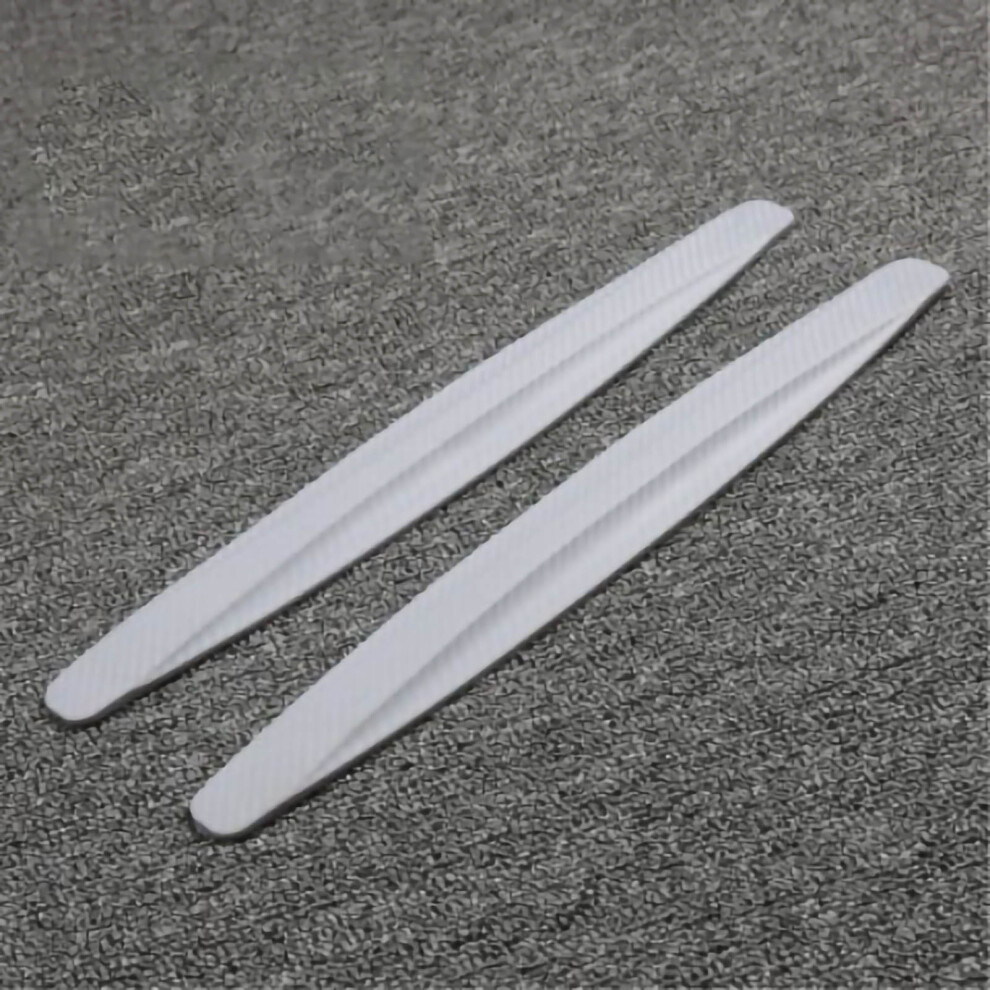 2Pcs Car Bumper Strips Anti Collision Waterproof Grey 9121376214424