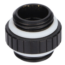 Raccordo per raffreddamento ad acqua in ottone G1/4 15mm 17.8mm Nero