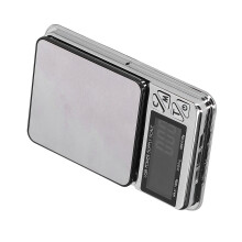 High Accuracy Stainless Steel Electronic Scale 1000g/0.01g Portable LCD Display
