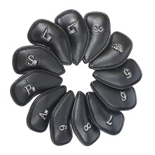 12 x  golf club cover, waterproof, golf club cover, putter protection, golf club cover, protective covers black