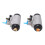 2PCS Rear Wheel Brake Cylinder Set 43092‑1053 3
