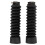Pair Motorcycle Front Fork Boots Gaiters Shock 10