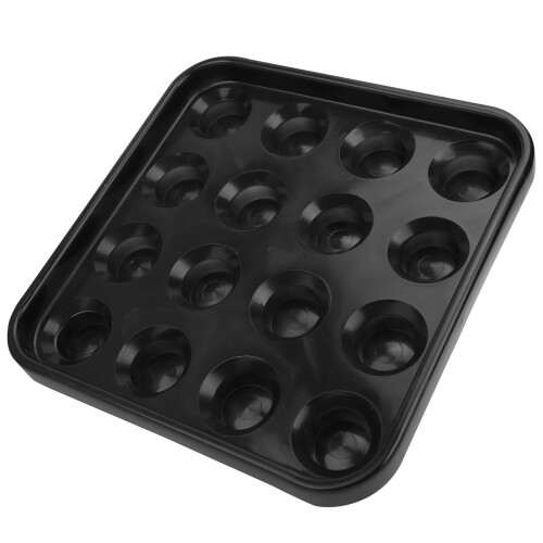 16 Holes Pool Snooker Billiard Ball Storage Holder 1