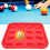 Black Plastic Billiard Ball Tray 16 Holes Storage 10