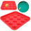 Black Plastic Billiard Ball Tray 16 Holes Storage 9