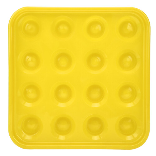 Black Plastic Billiard Ball Tray 16 Holes Storage 2