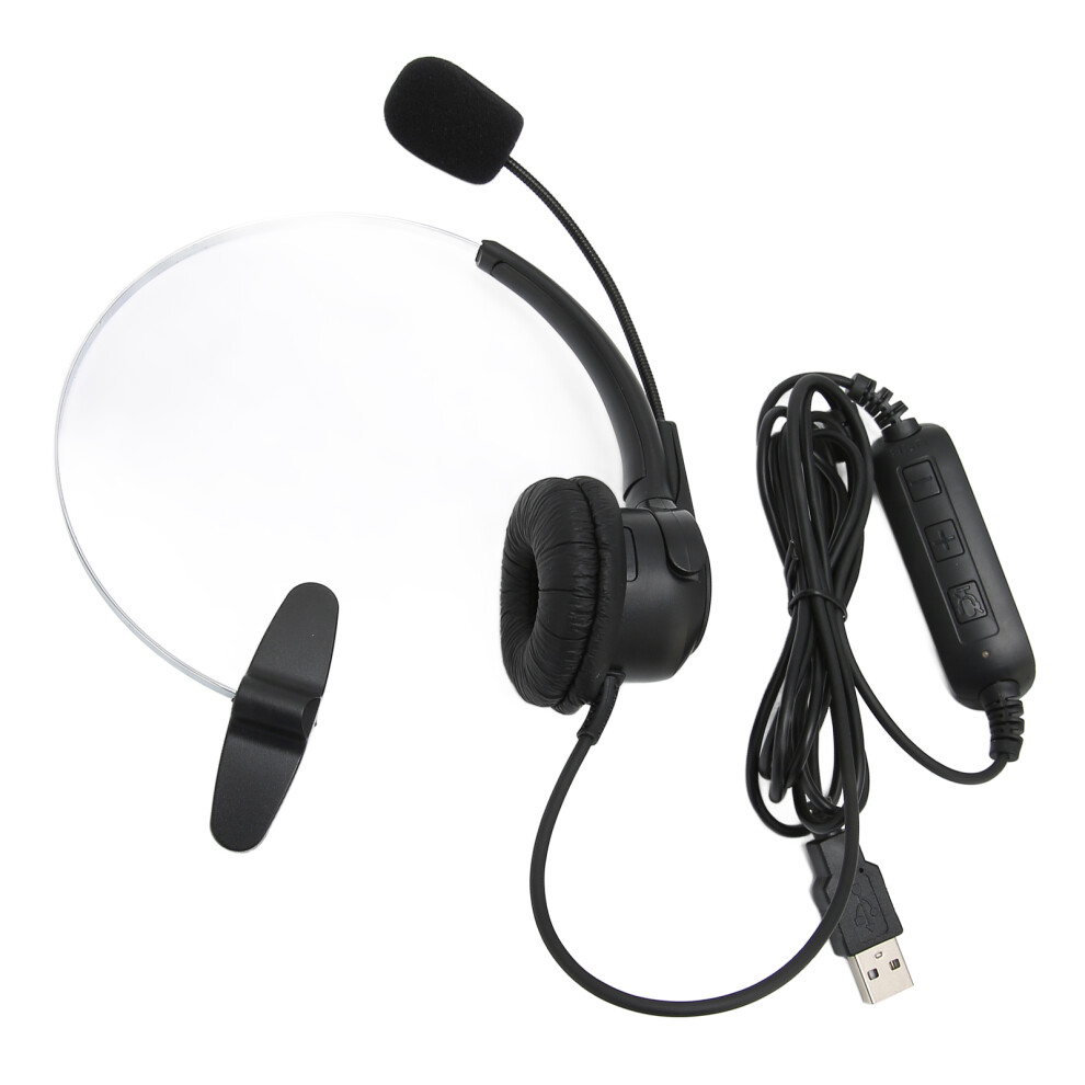 Usb Headset With Microphone Noise Cancelling Audio For Business Calls Skype 4631333127636
