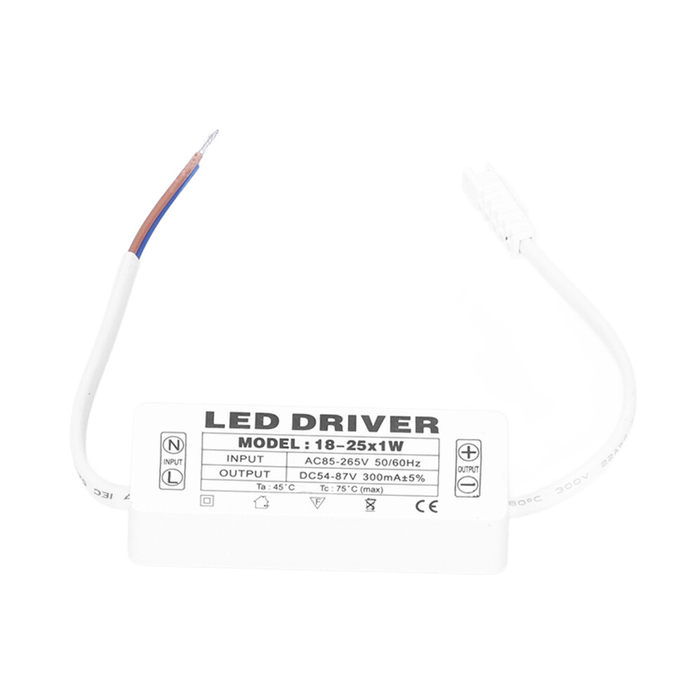 Reliable 18Â25X1w Led Driver Compact Size 300Ma Output Short Circuit Safe 9491333129314