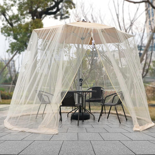 Outdoor Mosquito Net 300 X 230 MM Brown 2