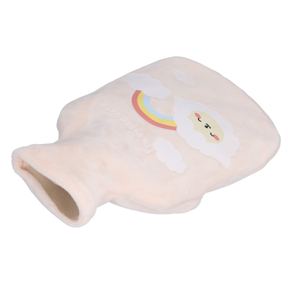 350ml Rubber Hot Water Bottle with Safe Stopper, Easy Operation