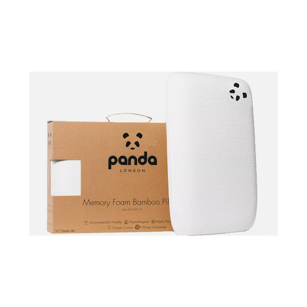 Bamboo Panda Panda Luxury Memory Foam Bamboo Pillow