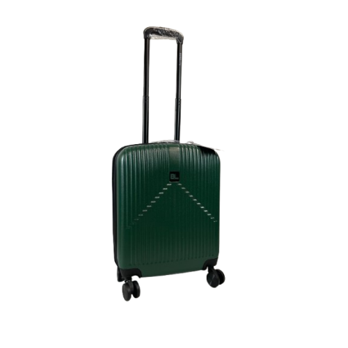 (Green, Small) Hampton&Stewart Hardshell Suitcase 360 Rotation wheels