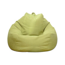 (100 * 120cm, Green) New Extra Large Bean Bag Chairs Couch Sofa Cover Indoor Lazy Lounger For Adults Kids Hotsale!