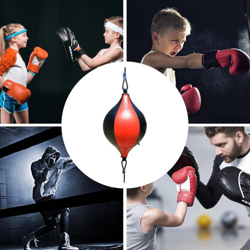 Hanging Double End Punch Speed Ball for Reaction, Agility Training 2