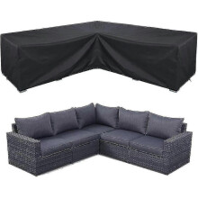 (270*270*90cm) Corner Sofa Cover Waterproof Garden Furniture Set Cover Outdoor Sectional Furniture Cover Cy
