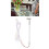 Foco de gabinete 77 g USB aluminio 20 cm blanco 15