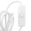 Foco de gabinete 77 g USB aluminio 20 cm blanco 11