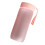 Bouteille d'eau de 600 ml rose mat anti-fuite avec sangle 9