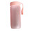 Bouteille d'eau de 600 ml rose mat anti-fuite avec sangle 2