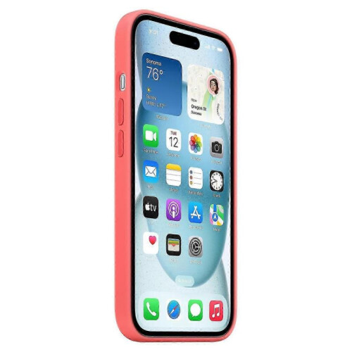 (Style E) For iPhone 15 Case Compatible with MagSafe Anti-Scratch Silicone Phone Cover 2