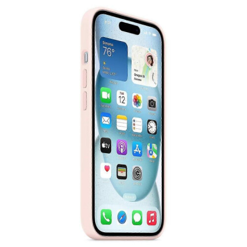(Style D) For iPhone 15 Case Compatible with MagSafe Anti-Scratch Silicone Phone Cover 2